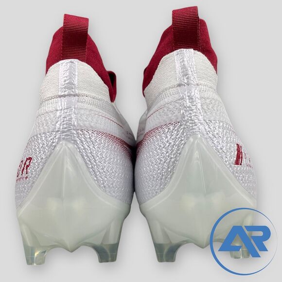 Nike Vapor Edge 360 Elite White Red Men's Size 13 Football Cleats CV6282-105 - Picture 7 of 7